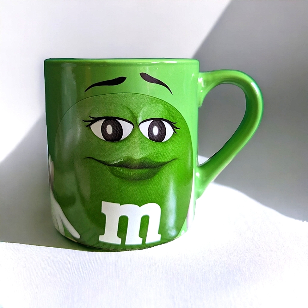 •LAST CHANCE• mars official green m&m candy mug